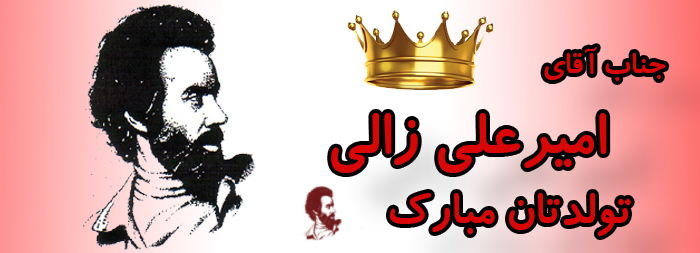 جناب آقای امیر علی زالی تولدت مبارک